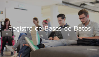 Registro de bases de datos