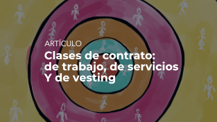 Artículo - Clases De Contrato- De Trabajo, De Servicios Y De Vesting