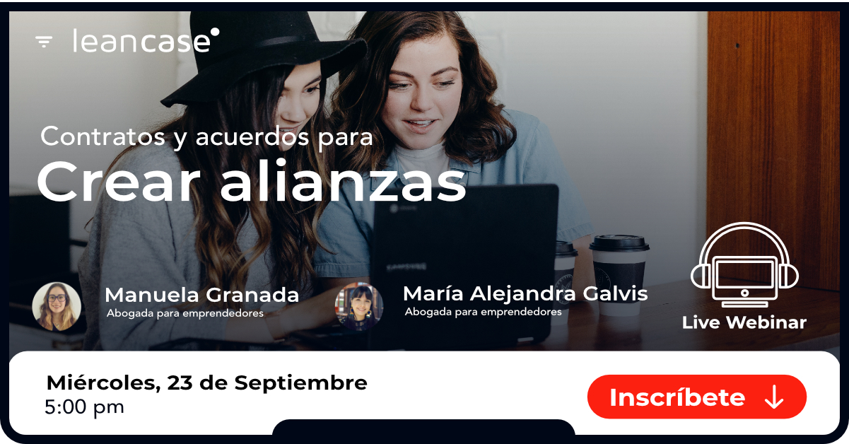 Webinar contratos para crear alianzas