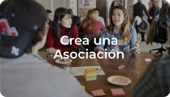 Crea una asociación