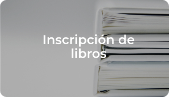Inscripción de libros