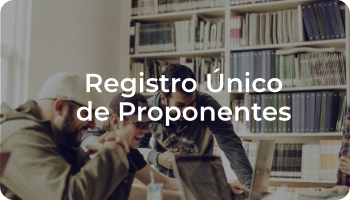 Registro Unico de Proponentes
